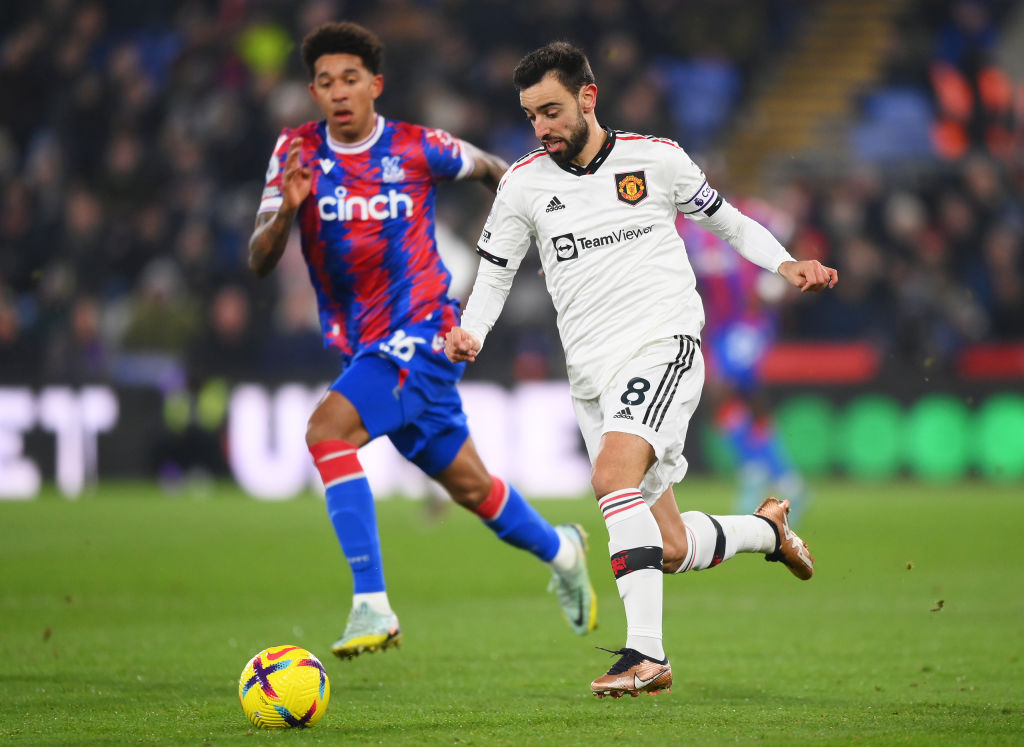 Crystal Palace - Manchester United 0-1, ACUM, Digi Sport 1. Bruno Fernandes a înscris înainte de pauză