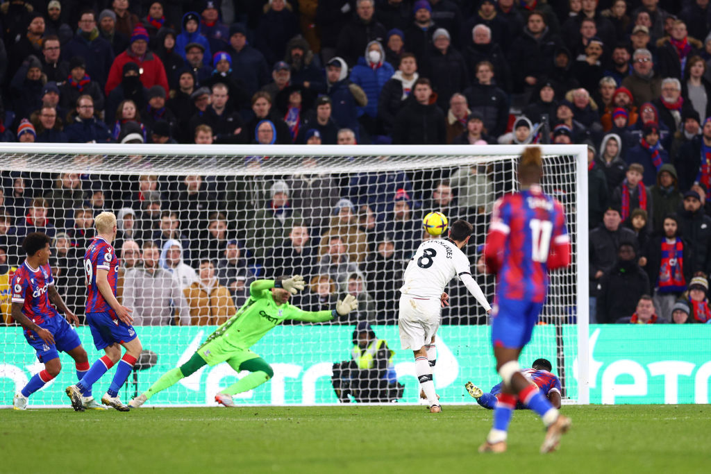 Crystal Palace - Manchester United 0-1, ACUM, Digi Sport 1. Bruno Fernandes a înscris înainte de pauză