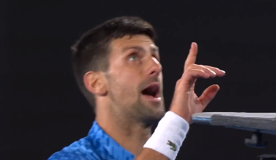 ”E beat de nu mai știe de el!”. Novak Djokovic s-a certat cu arbitrul în timpul meciului