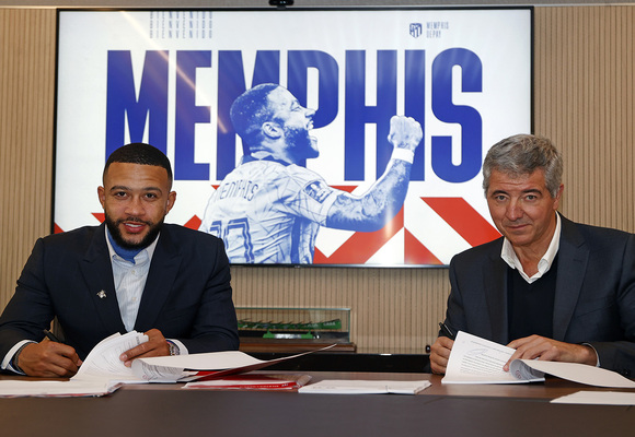 OFICIAL | Memphis Depay, prezentat la Atletico Madrid. Durata contractului și suma încasată de Barcelona