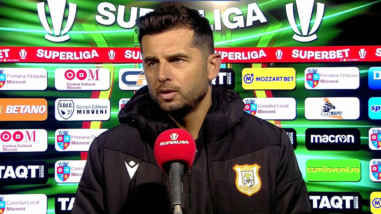 Nicolae Dică, după un nou succes cu CS Mioveni în Liga 1: ”Ne continuăm visul”