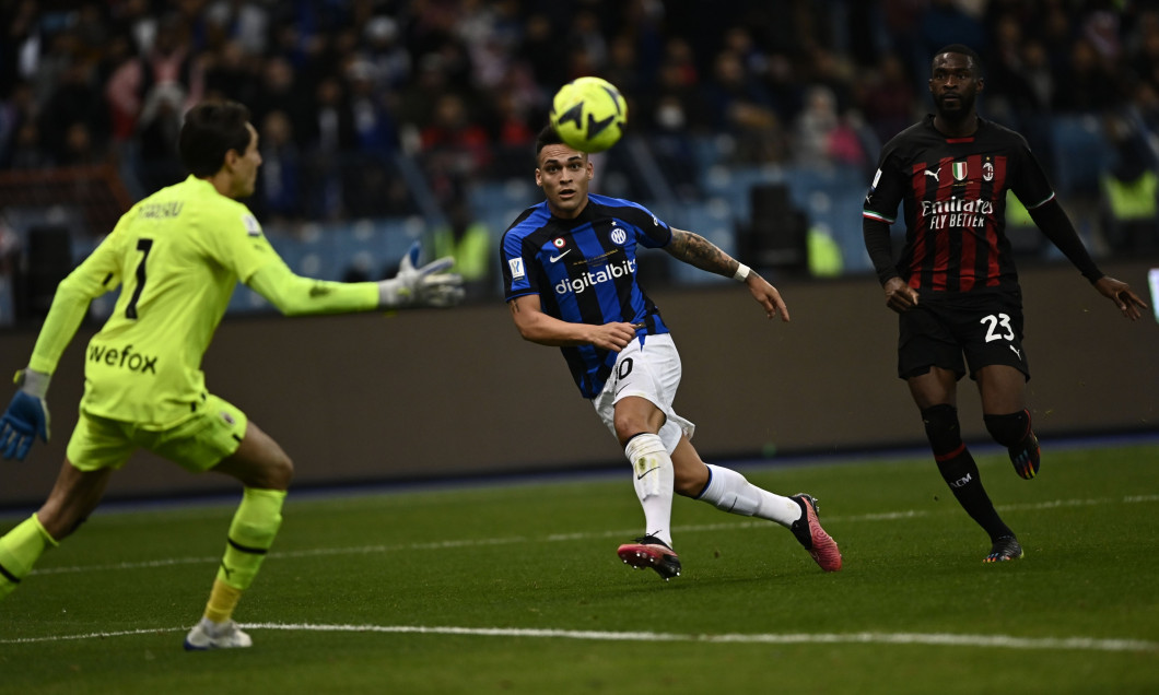 Soccer : Serie A 2022 2023 SuperCup : Milan 0-3 Inter