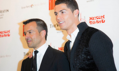 eal Madrid´s FC striker Cristiano Ronaldo attends the presentation of his agents book at The Palace Hotel in Madrid
