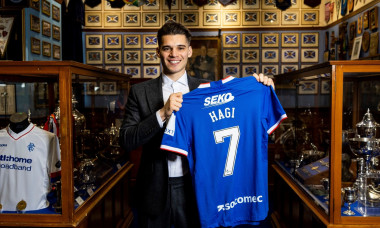 Ianis Hagi Contract Extension, Ibrox Stadium, Glasgow, Scotland, UK - 15 Dec 2022