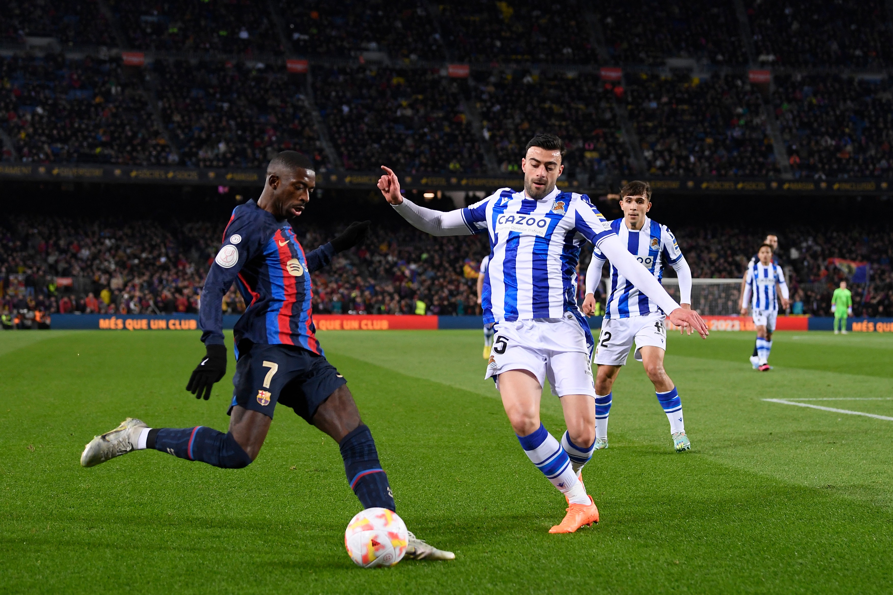 Barcelona - Real Sociedad 1-0, ACUM, Digi Sport 1, în Cupa Spaniei. Dembele deschide scorul pe Camp Nou