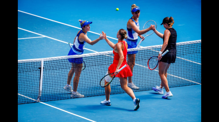 Marta Kostyuk și Gabriela Ruse la Australian Open / Foto: Profimedia