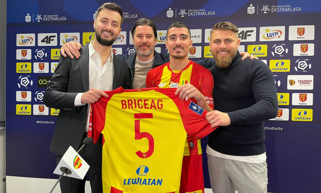 Marius Briceag a semnat cu Korona Kielce / Foto: Digi Sport