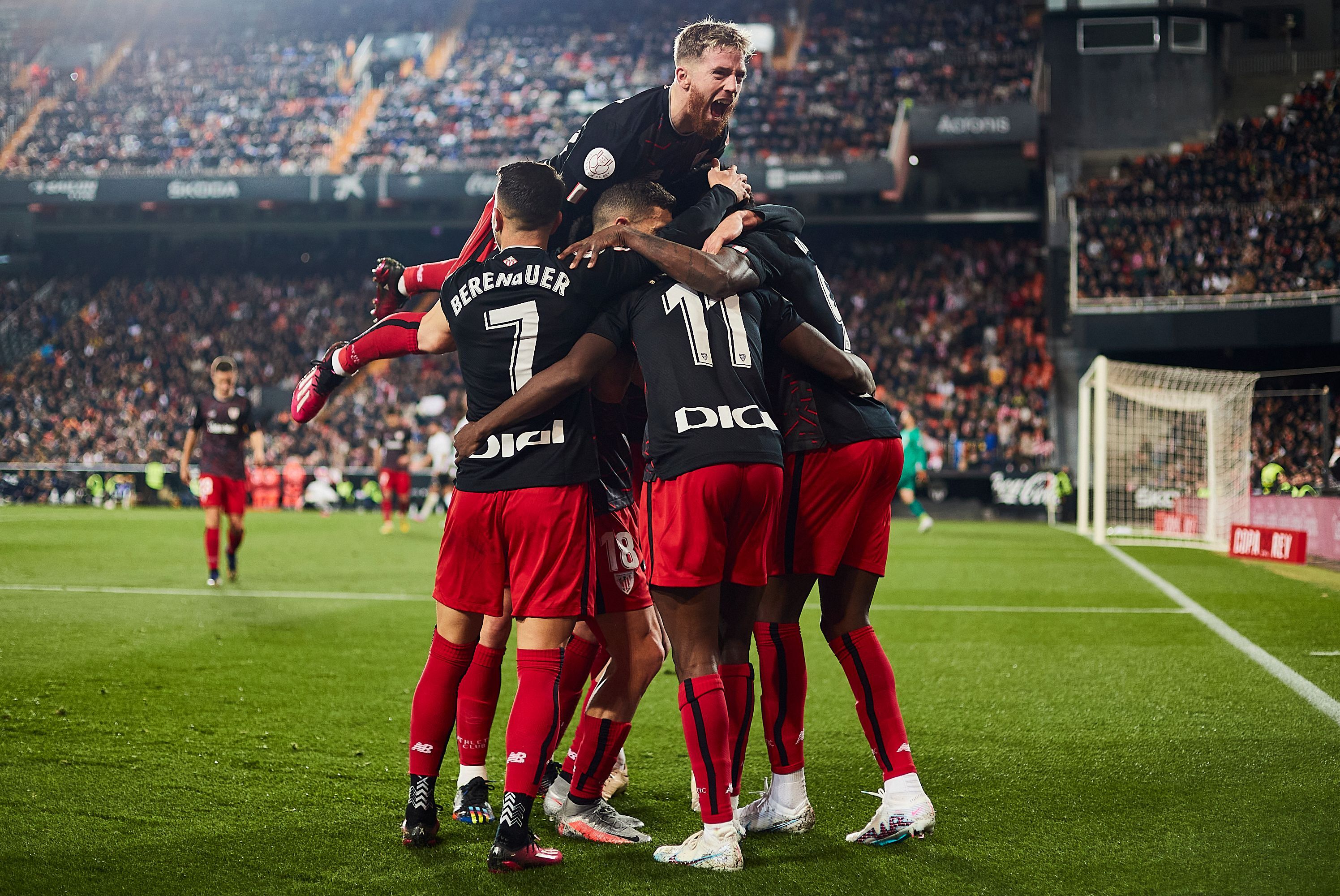 Valencia - Atletico Bilbao 1-3. A treia echipă care se califică în semifinalele Cupei Regelui
