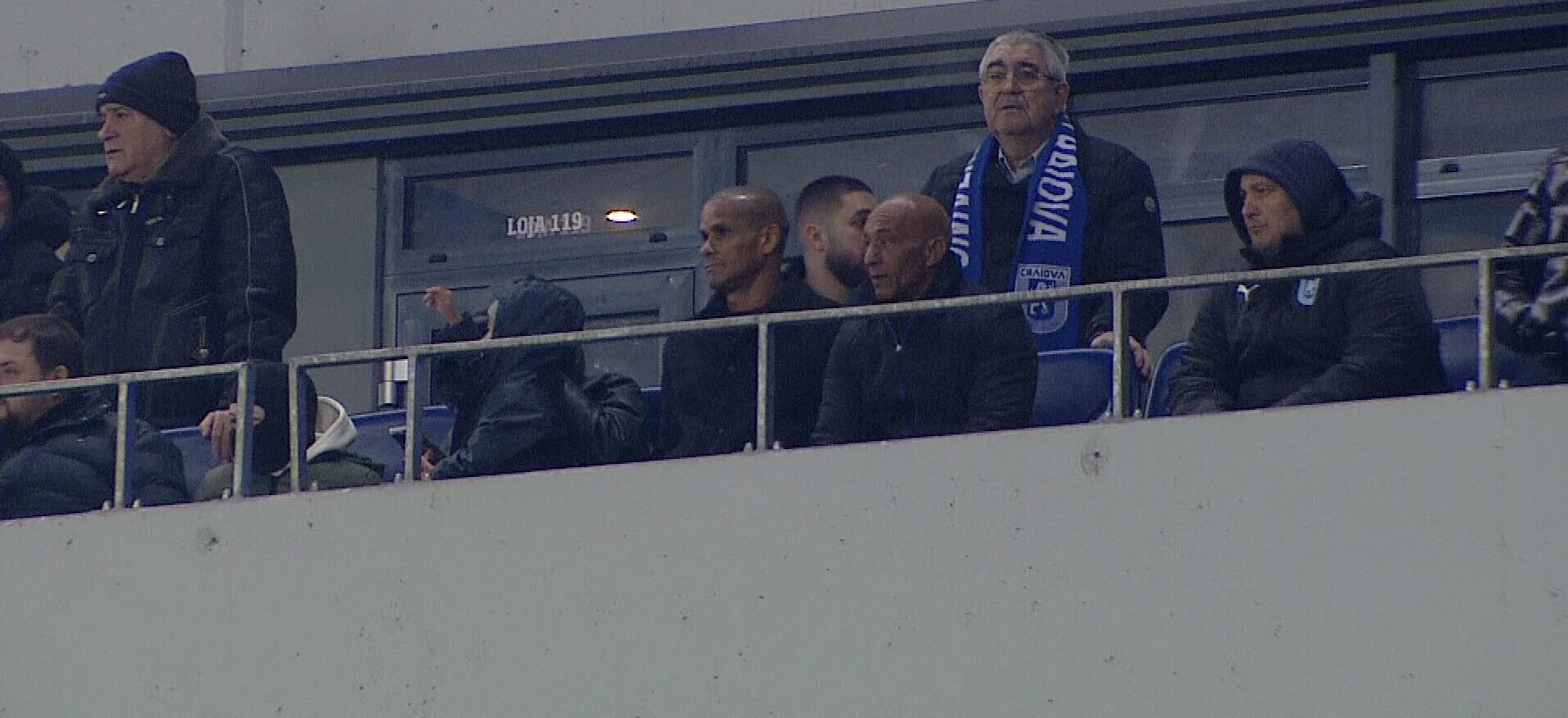 Rivaldo, spectator de lux la partida Universitatea Craiova - FC Hermannstadt!