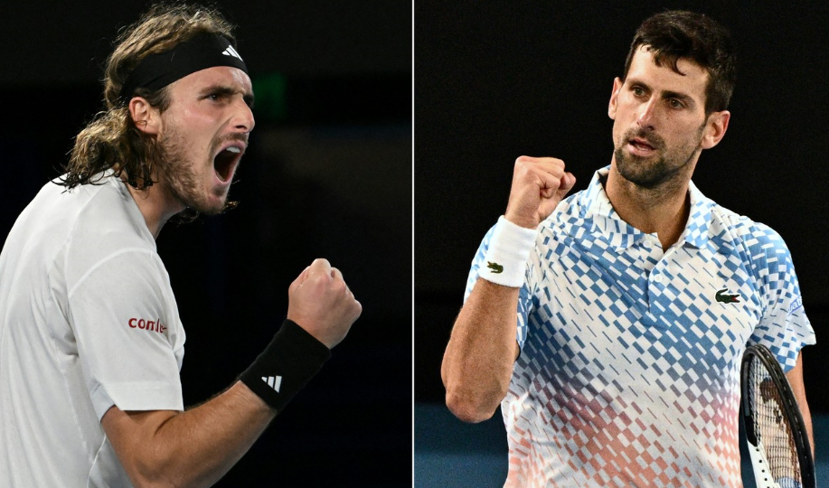 Stefanos Tsitsipas - Novak Djokovic, ACUM, în finala Australian Open 2023. Setul doi s-a decis în tiebreak