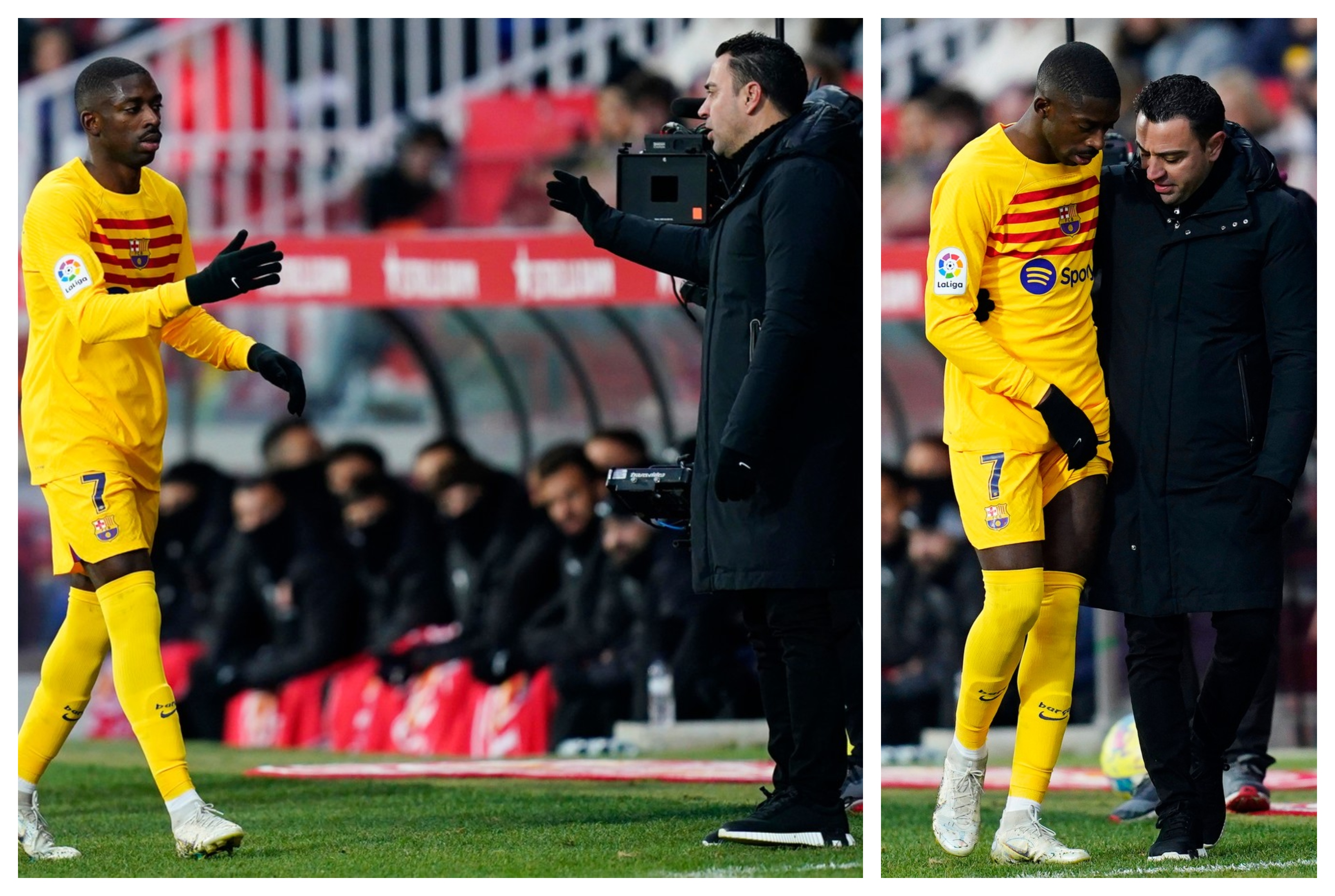 Ousmane Dembele s-a accidentat în partida Girona - Barcelona. Cât timp va lipsi mijlocașul francez
