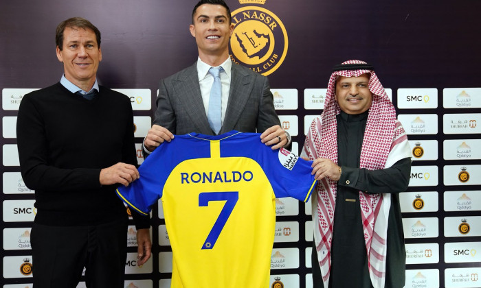 Cristiano Ronaldo Presented at Marsool Stadium - Riyadh, Saudi Arabia - 04 Jan 2023