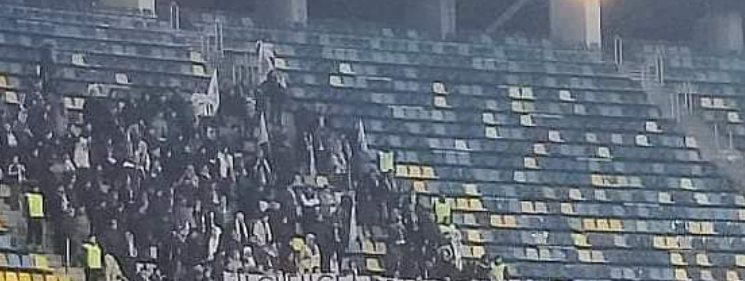 Mesajul apărut în sectorul suporterilor Farului, în timpul meciului cu FCSB