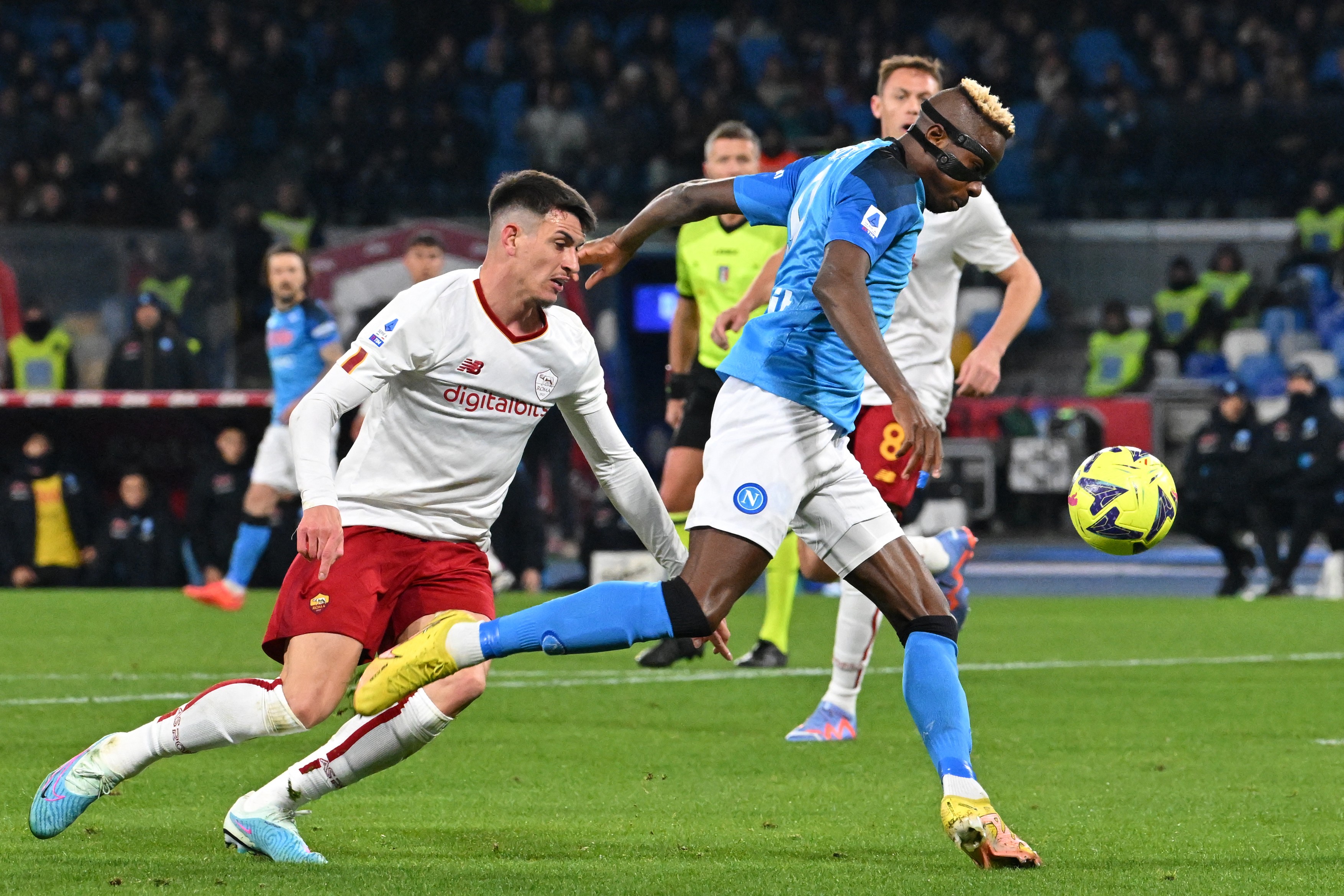 Napoli - AS Roma 1-1, ACUM, la Digi Sport 3. Trupa lui Mourinho egalează prin El Shaarawy
