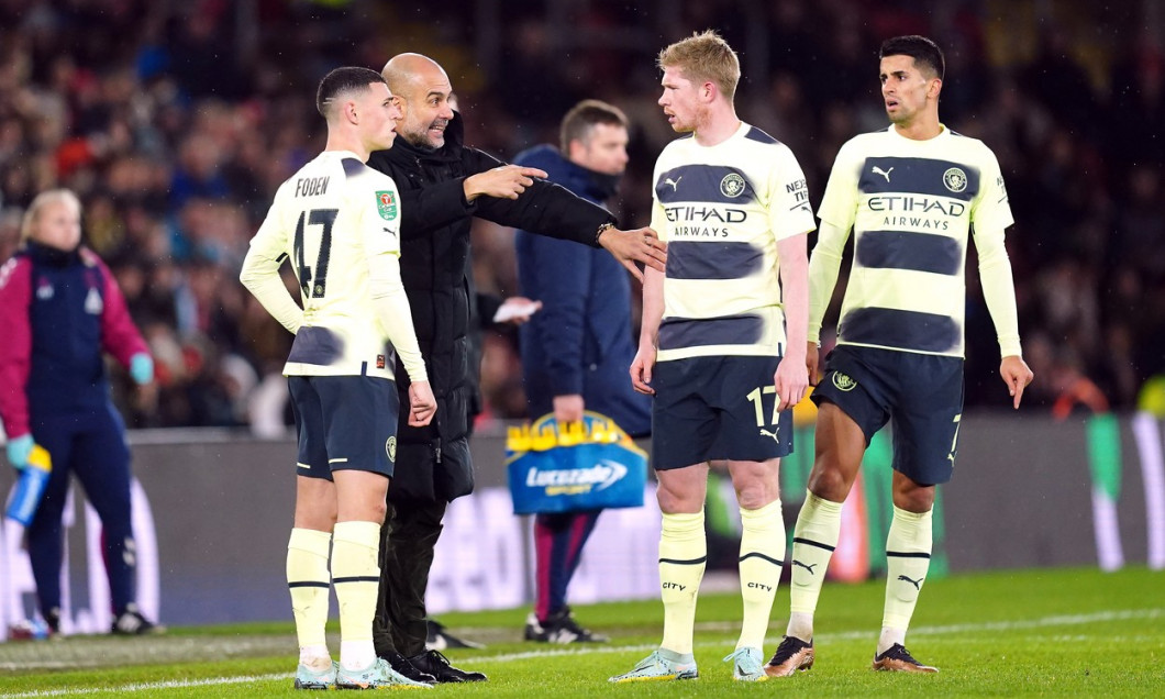 Southampton v Manchester City - Carabao Cup - Quarter Final - St. Mary's Stadium