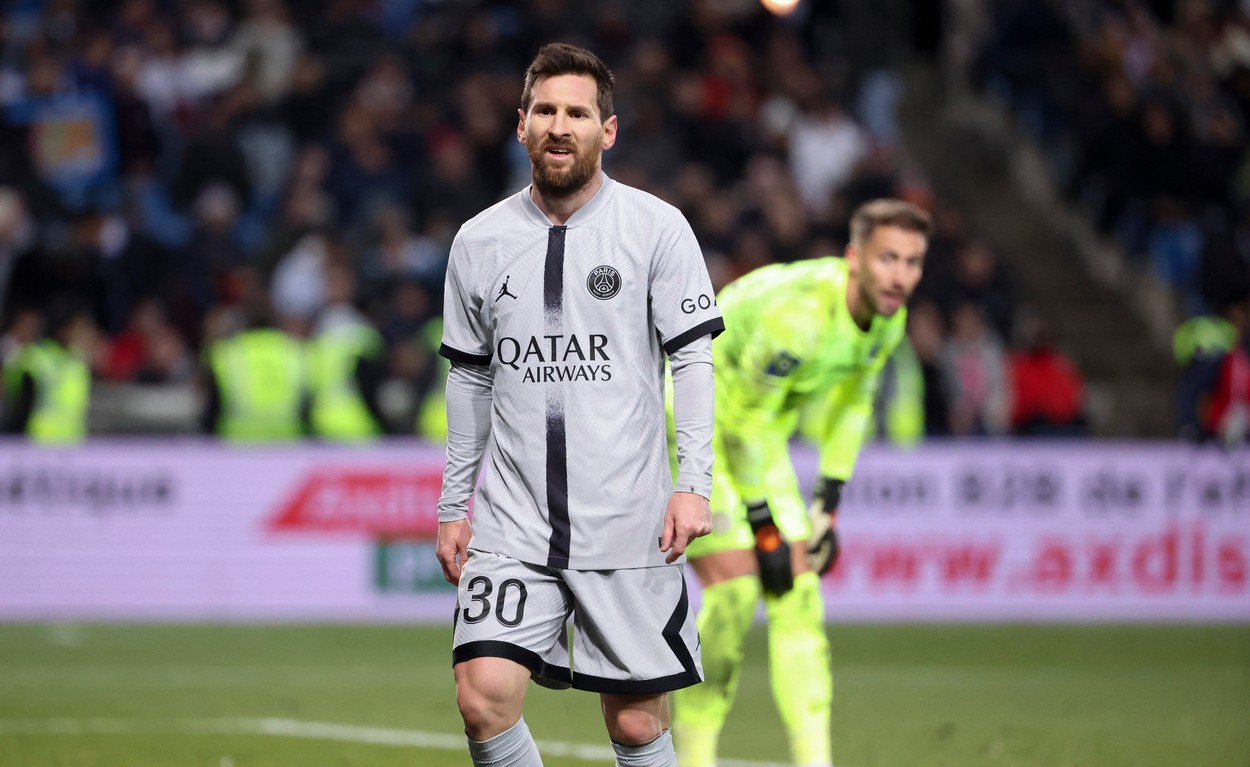 Reacția lui Messi după ce Mbappe a ratat lovitura de la 11 metri, apoi cu poarta goală