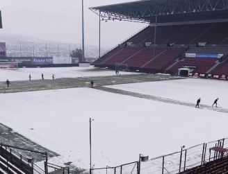 Cum arată stadionul celor de la CFR Cluj, cu o zi înaintea meciului cu FCSB