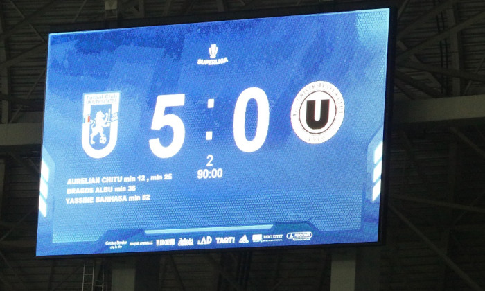 FOTBAL:U CRAIOVA 1948-FC UNIVERSITATEA CLUJ, SUPERLIGA SUPERBET (03.02.2023)