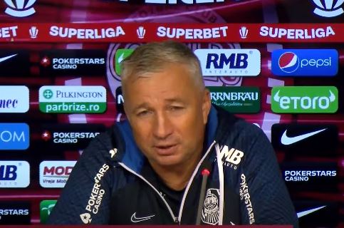 Anunțul făcut de Dan Petrescu înaintea meciului cu FCSB, de la Cluj