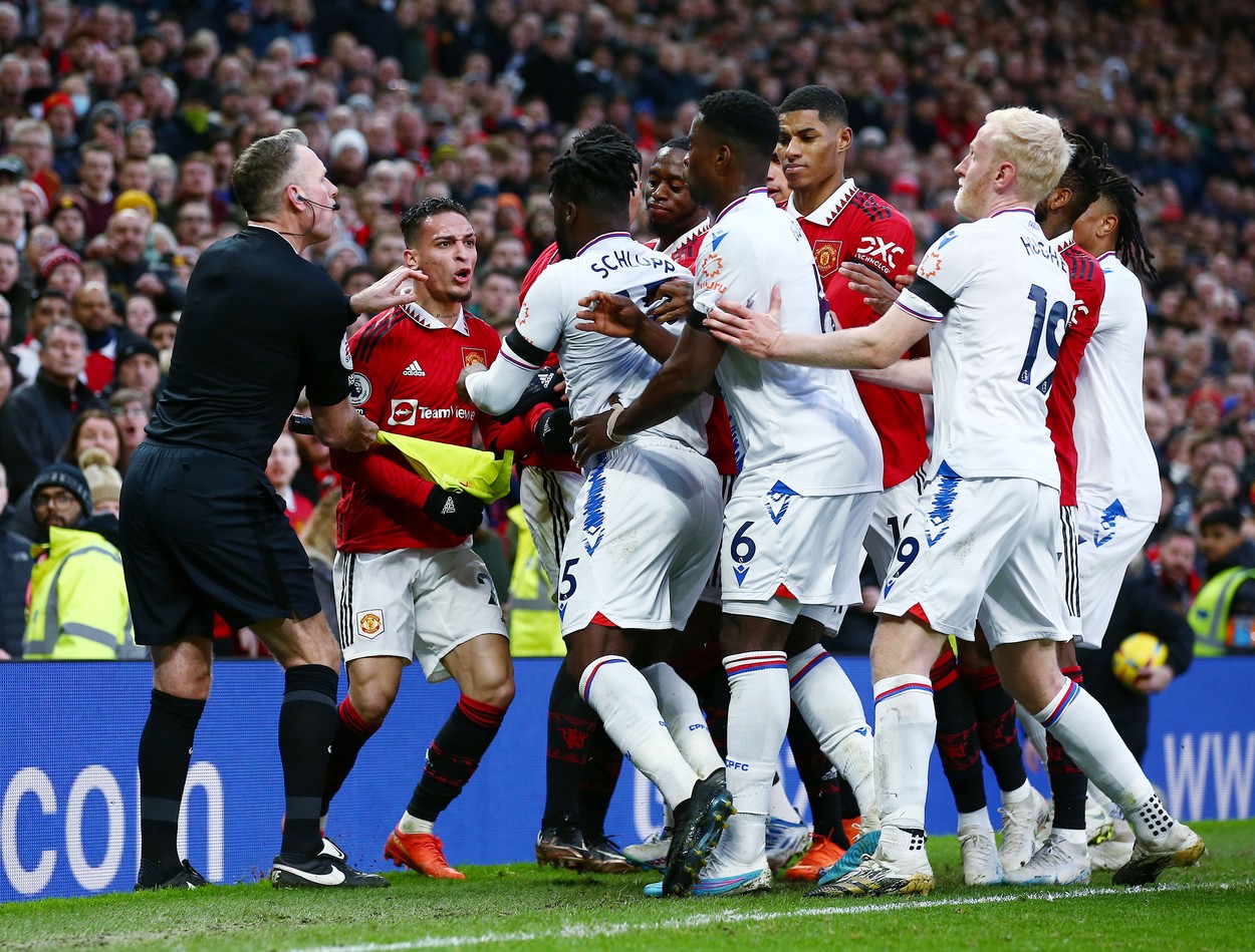 Manchester United - Crystal Palace 2-1. Victorie complicată pentru ”Diavolii roșii”