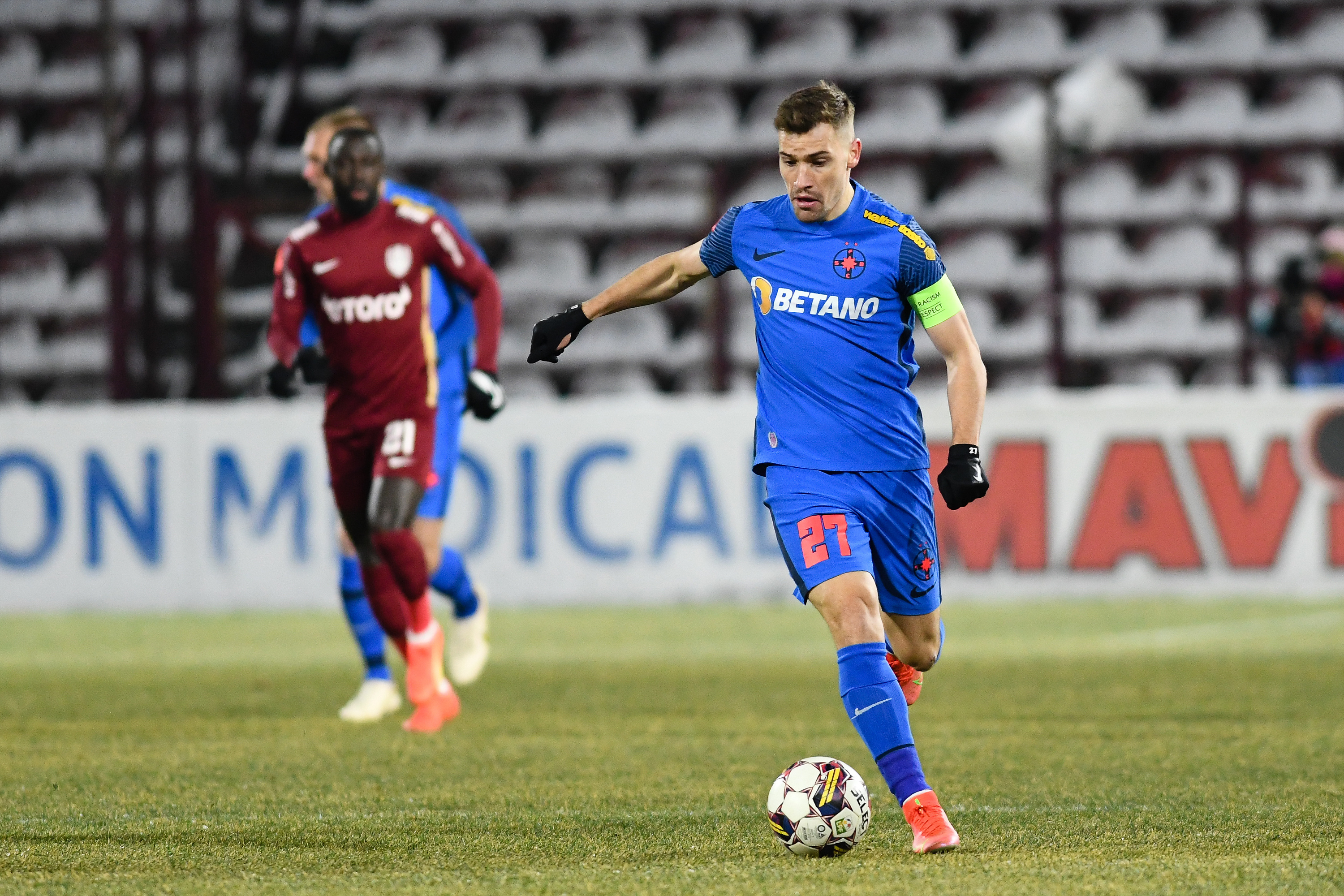 Darius Olaru exultă după victoria FCSB-ului cu CFR Cluj, 1-0: "Așa e fotbalul, de aia e frumos"