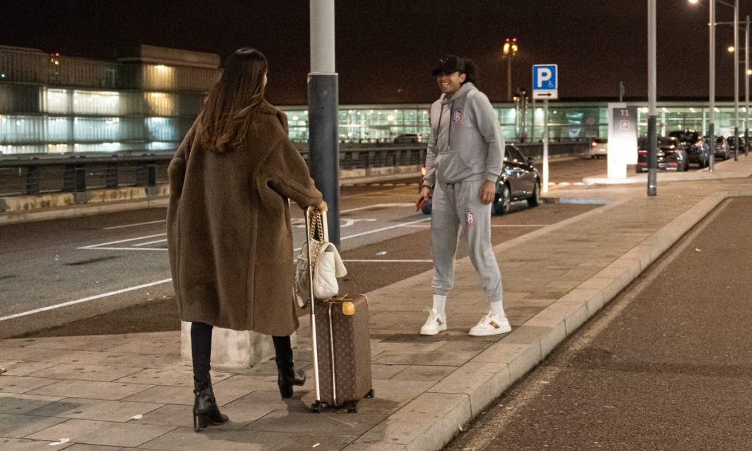 JOANA SANZ LLEGANDO A BARCELONA