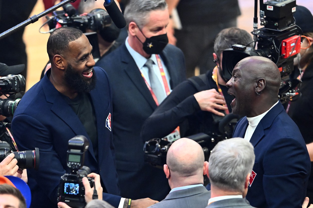 Reacția lui Michael Jordan după ce LeBron James a devenit cel mai bun marcator din istoria NBA