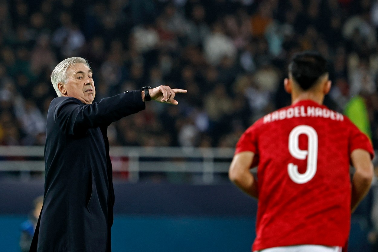 Problema remarcată de Carlo Ancelotti după victoria cu Al Ahly. Ce au spus Lunin și Rodrygo