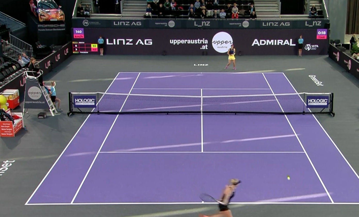 Irina Begu - Clara Tauson 1-6, 2-6, la turneul WTA de la Linz. Românca, eliminată din primul tur