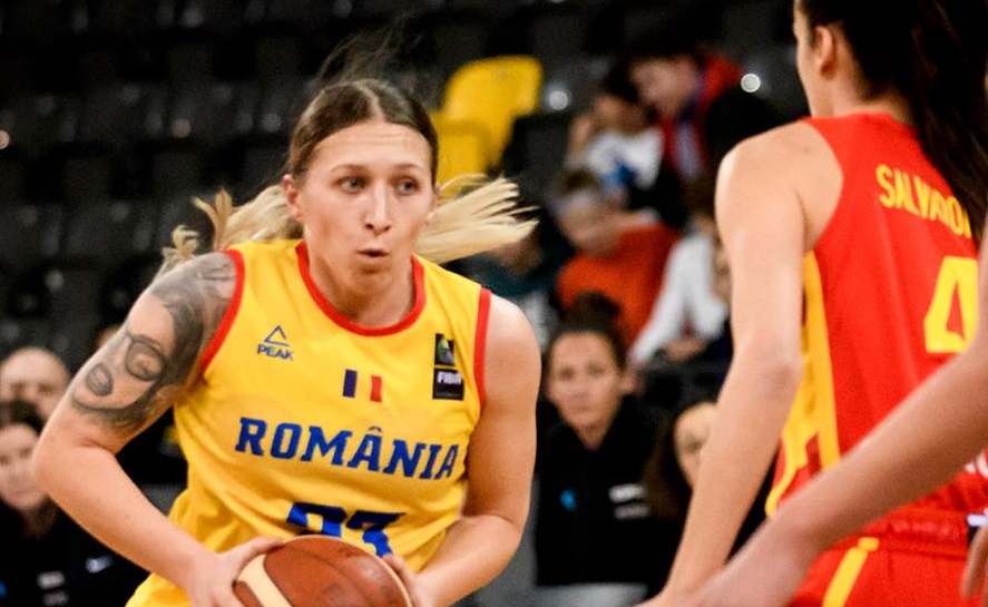 Naționala de baschet feminin a României, umilită de Spania în preliminariile EURO Basket 2023