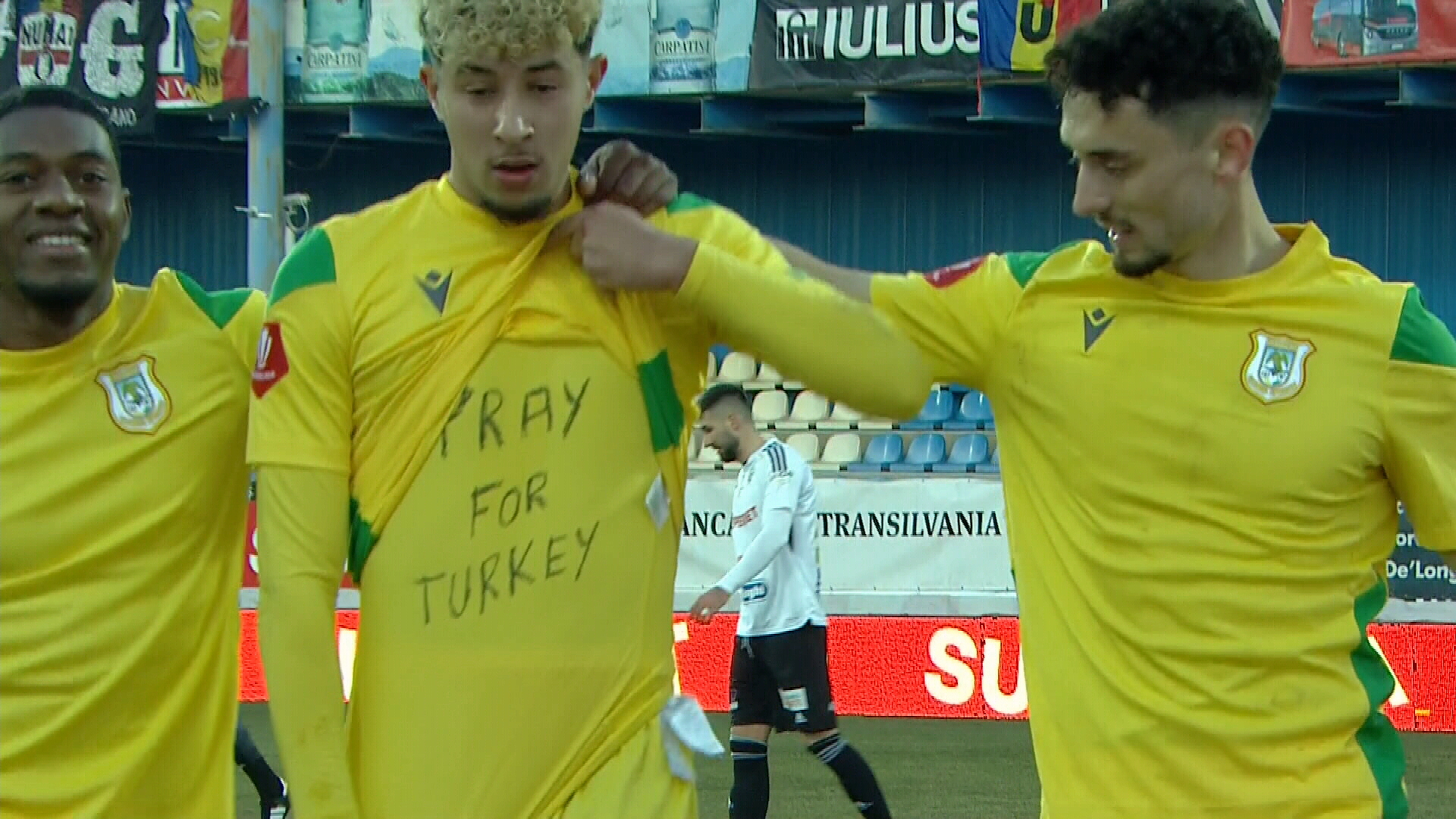 Mesajul lui Amine Benchaib, imediat după ce a marcat împotriva Universității Cluj