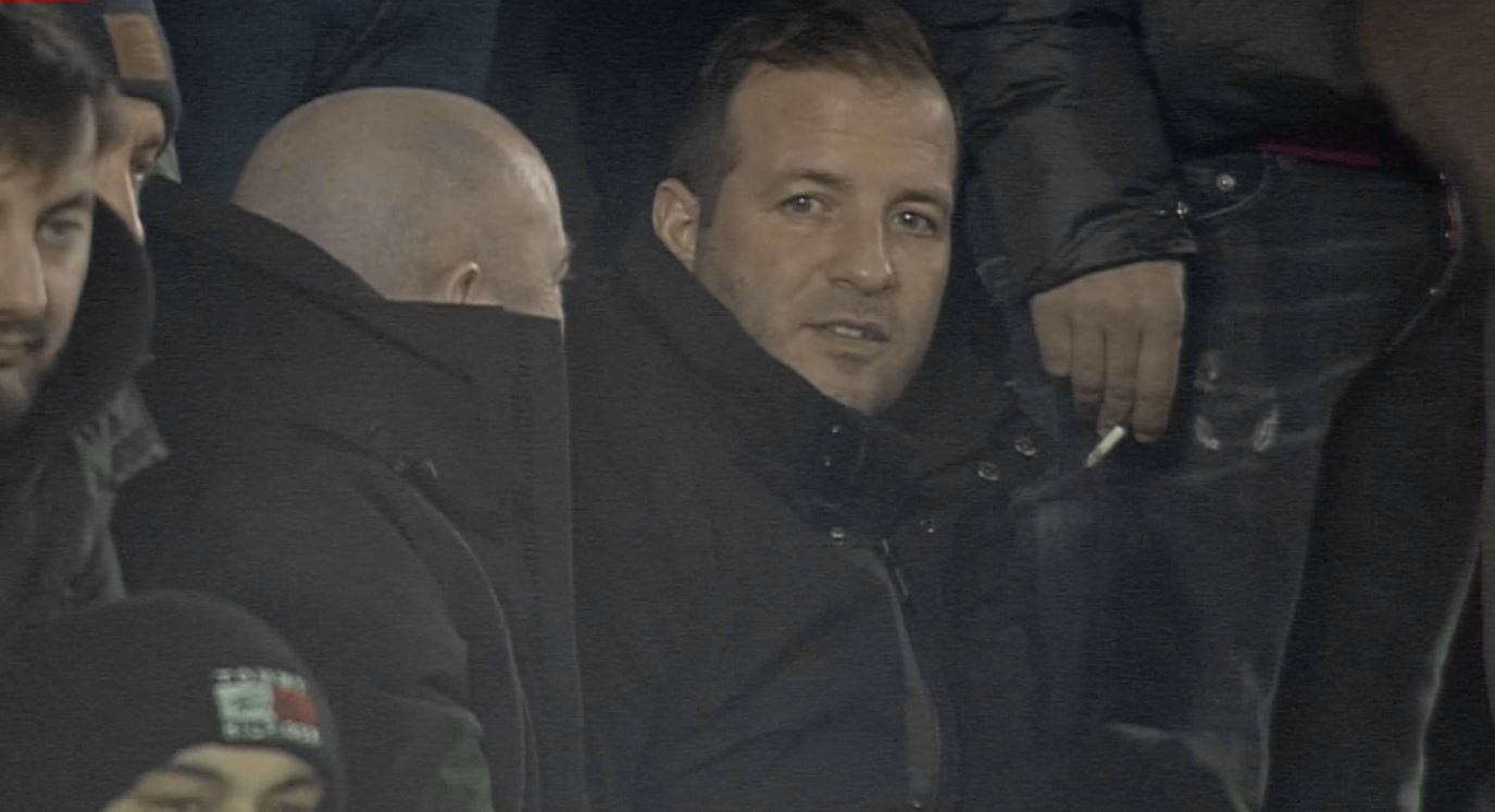 Rafael van der Vaart s-a ținut de promisiune. Cum a fost surprins olandezul în Giulești