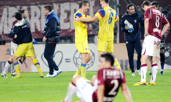 FOTBAL:RAPID BUCURESTI-STEAUA BUCURESTI 0-1,CUPA ROMANIEI TIMISOREANA (11.11.2010)