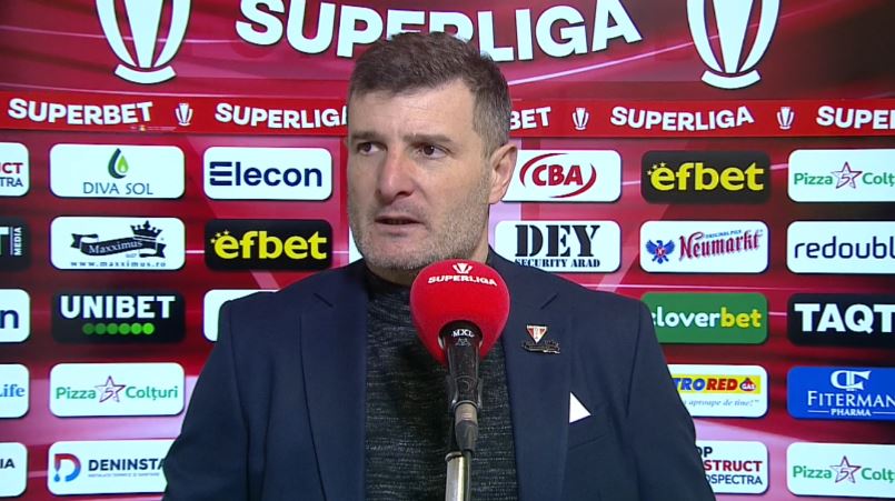 "Respirăm, dar nu mișcăm clasamentul!" Laszlo Balint, concluzii după prima victorie cu UTA în 2023. Jucătorul remarcat