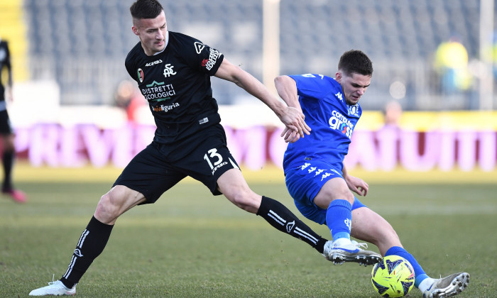 Mp Empoli 11/02/2023 - campionato di calcio serie A / Empoli-Spezia / foto Matteo Papini/Image nella foto: Arkadiusz Rec