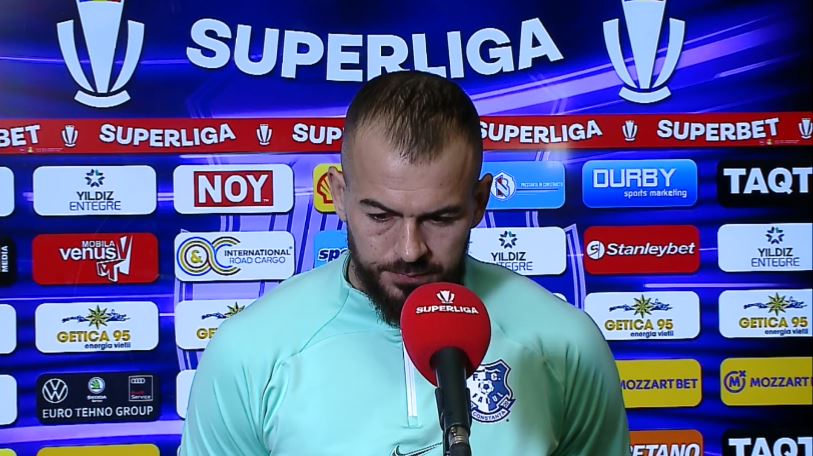Reacția lui Denis Alibec, după ce Gică Hagi l-a înlocuit în minutul 78 al partidei cu FC Argeș