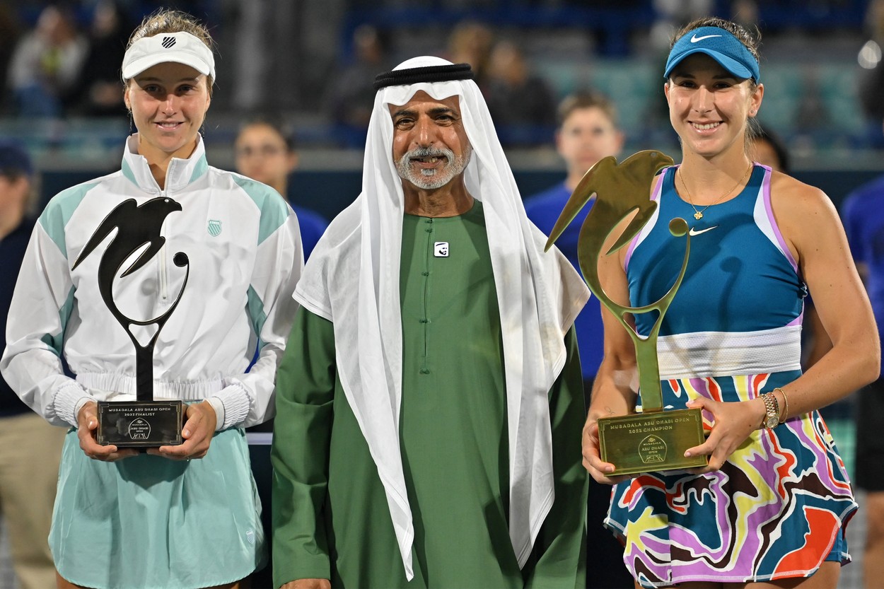 Belinda Bencic, campioană la Abu Dhabi 2023