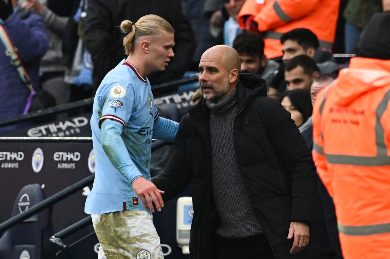 Pep Guardiola, anunț despre situația accidentatului Erling Haaland, cu o zi înaintea derby-ului cu Liverpool