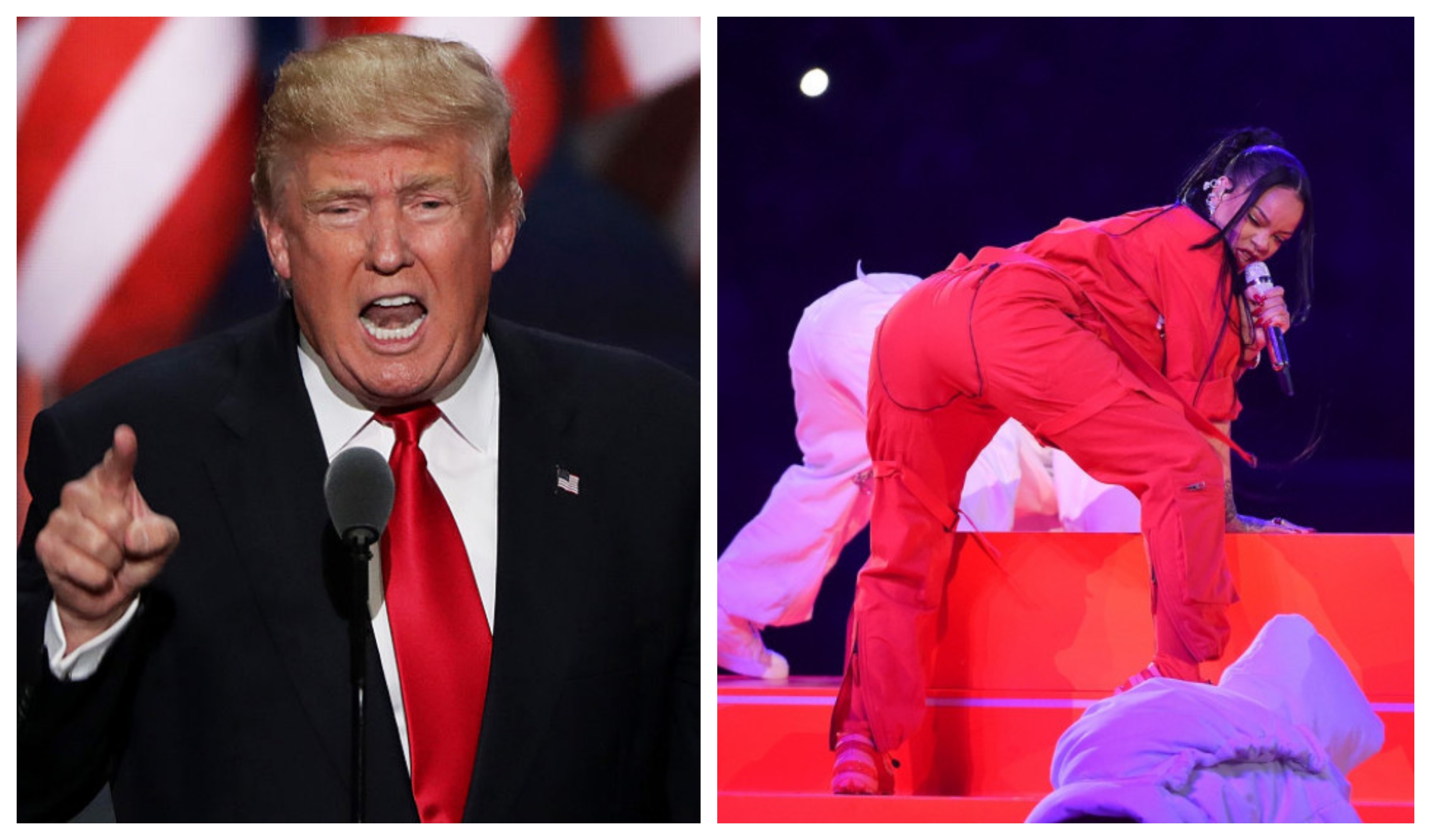 EPIC FAIL! După ce a văzut-o pe Rihanna, Donald Trump a făcut-o praf în câteva cuvinte