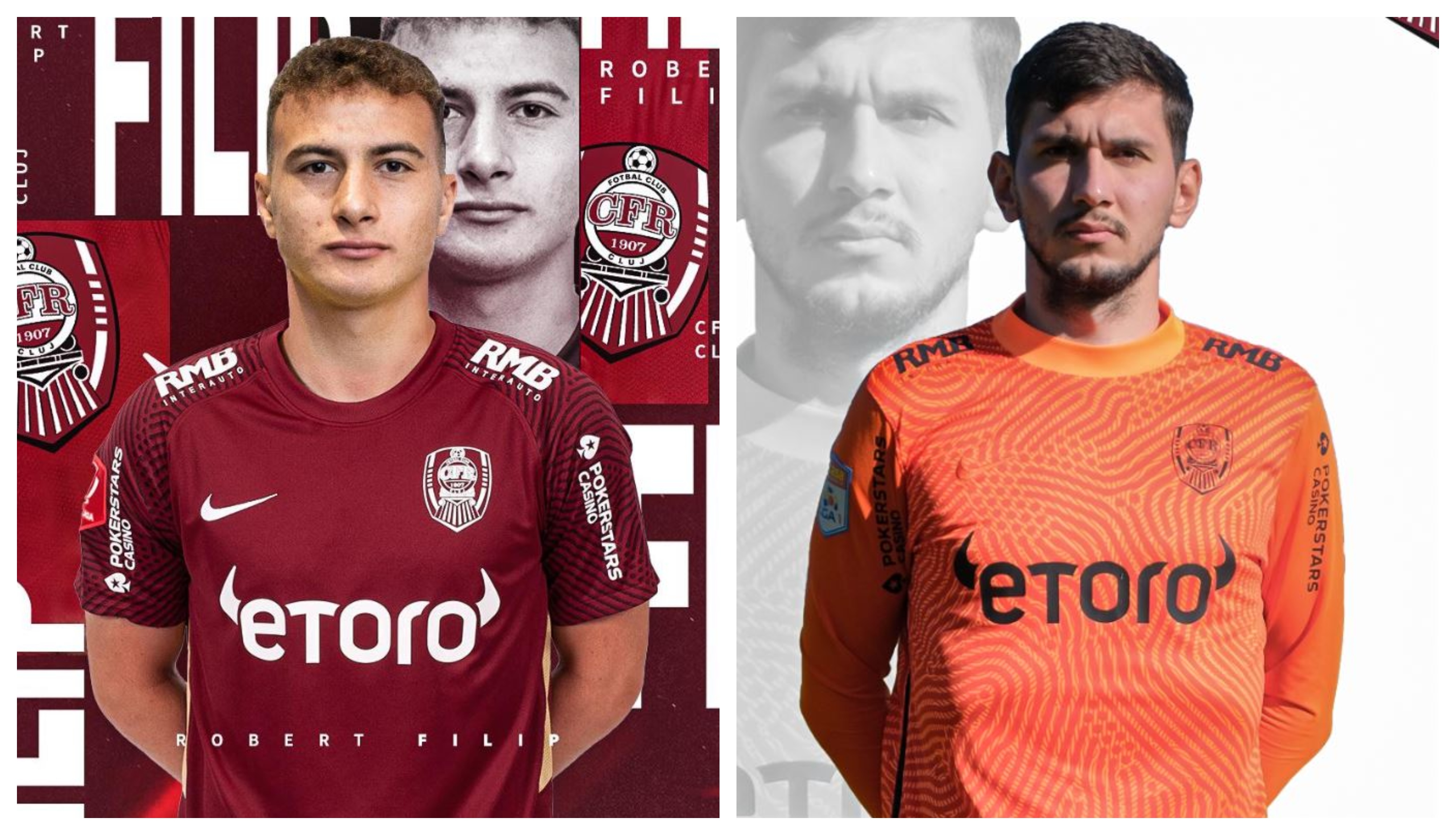 OFICIAL | CFR Cluj a transferat un mijlocaș din Italia și a trimis un portar în Liga a 2-a