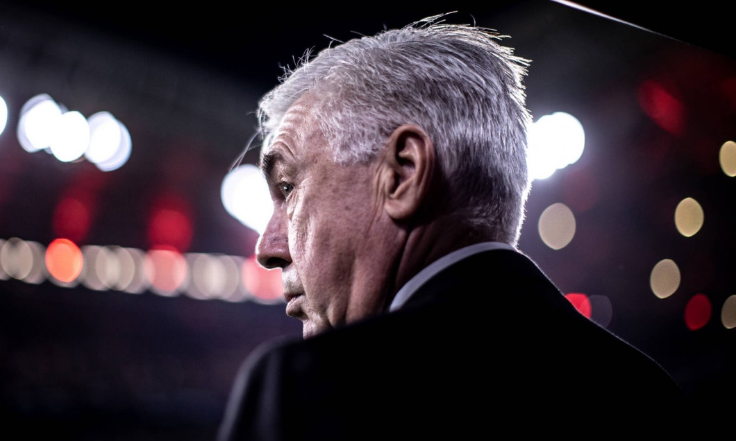 RB Leipzig vs Real Madrid Carlo Ancelotti during the game against RB Leipzig valid for Champions League at the Red Bull