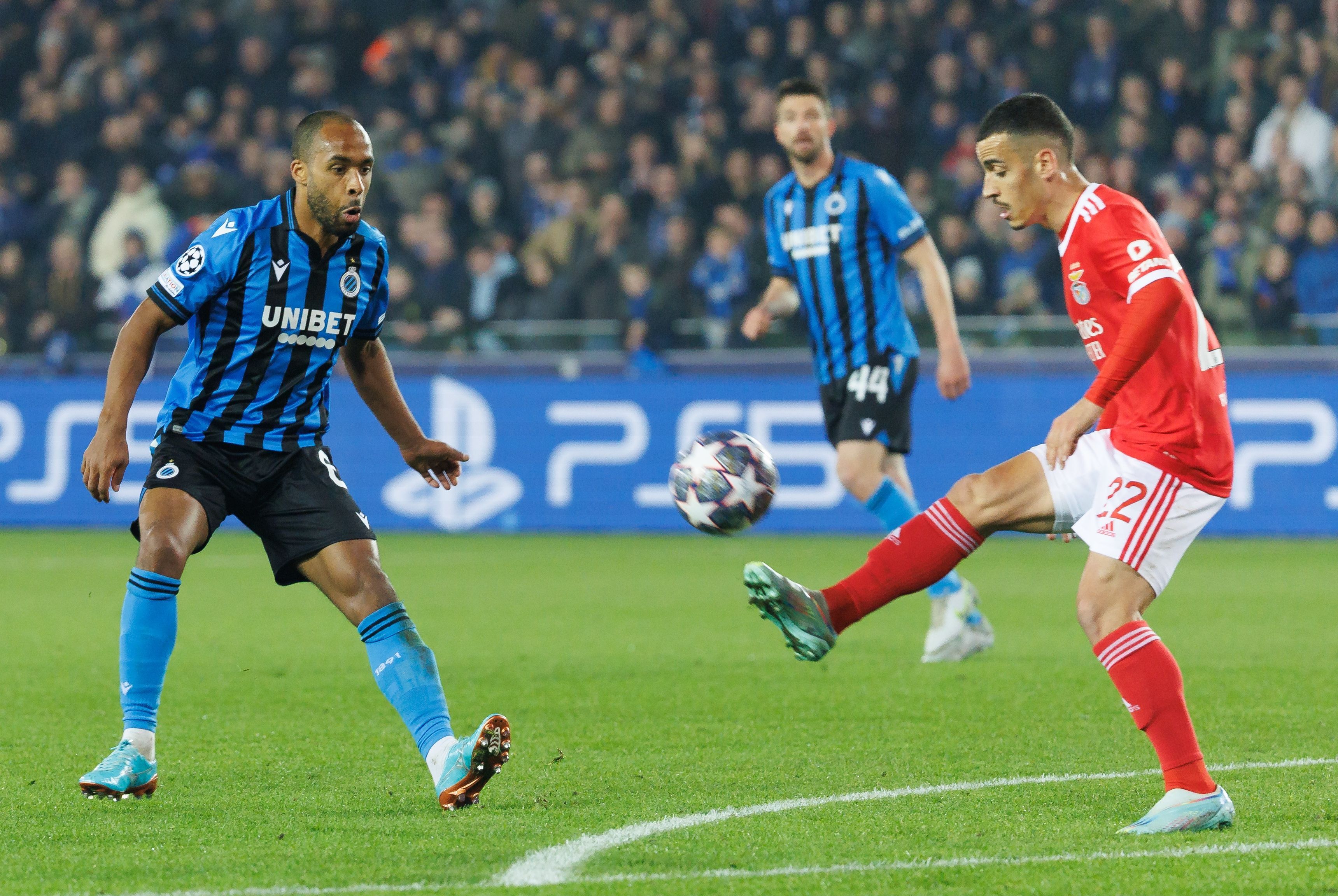 FC Brugge - Benfica 0-0, ACUM, la Digi Sport 3. Belgienii, gol anulat. Portughezii, bară și ocazii mari