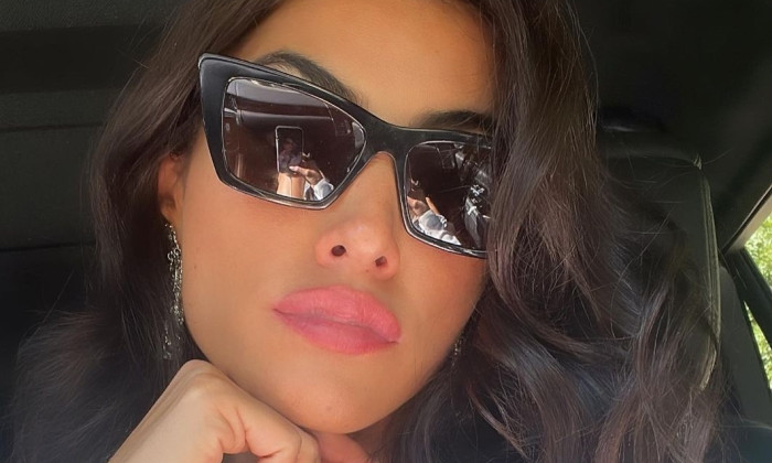 Maeva Denat, partenera fostului fotbalist francez David Ginola / Foto: Instagram @maevadenat12