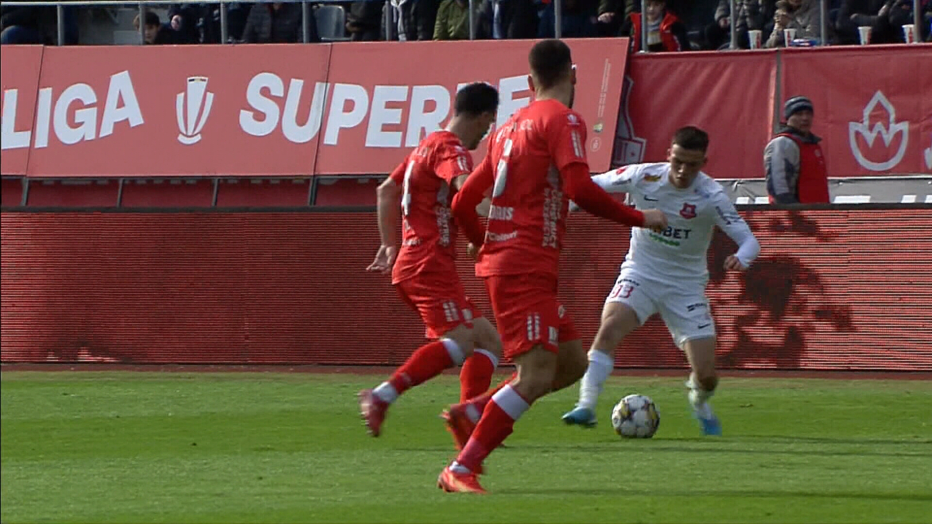 Hermannstadt – UTA 0-0. Sibienii au avut un gol anulat în prima repriză