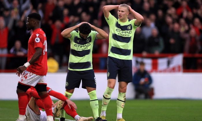 Nottingham Forest v Manchester City - Premier League - City Ground