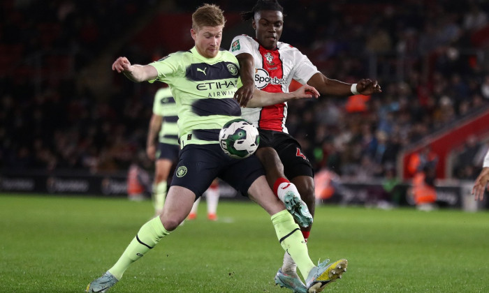 Southampton v Manchester City - Carabao Cup - Quarter-Final - St Mary's Stadium