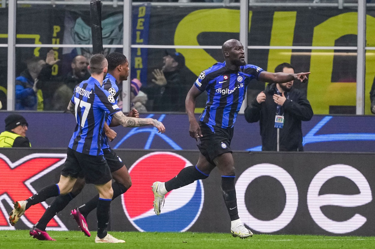 Reacția lui Romelu Lukaku după ce a fost decisiv în Inter - Porto 1-0