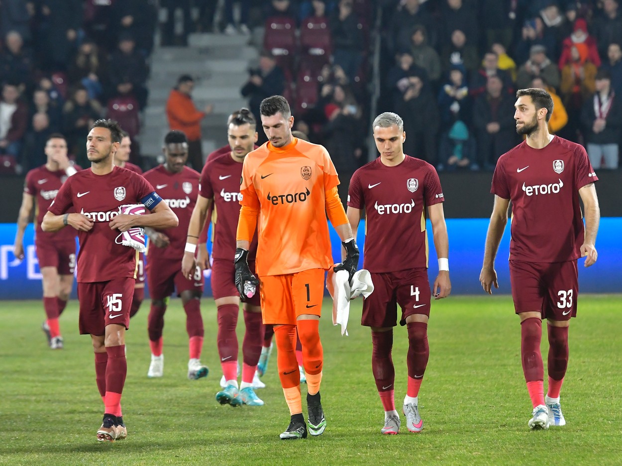 Notele primite de jucătorii lui CFR Cluj pentru returul cu Lazio! Cine a avut cea mai slabă evoluție