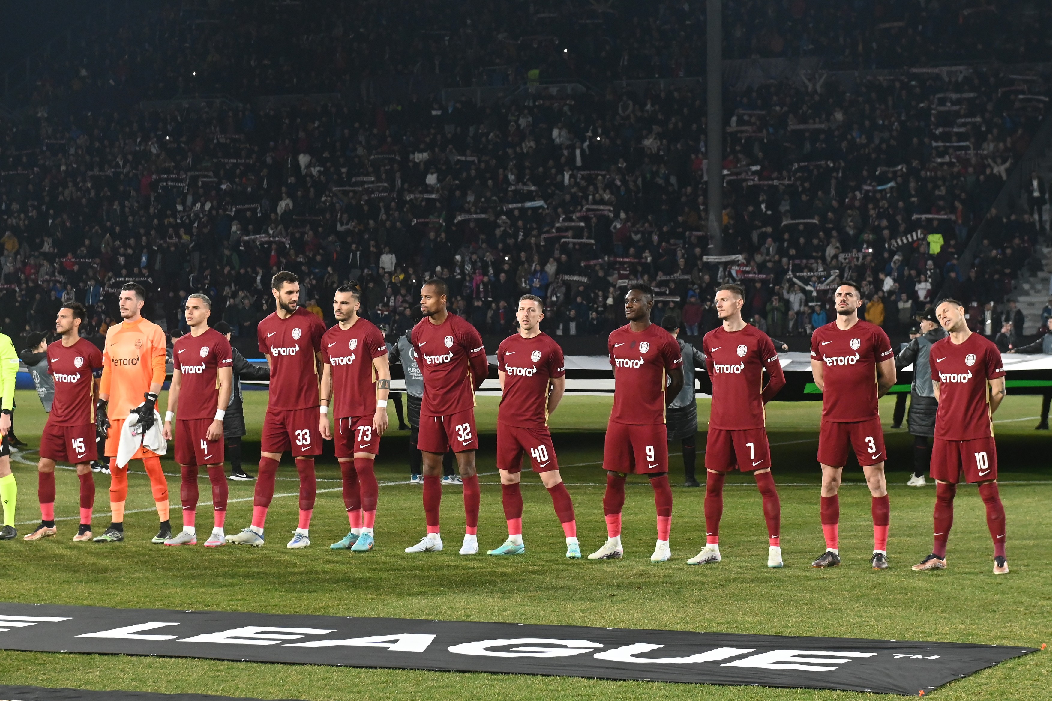 CFR are din nou un jucător într-un top realizat de UEFA! Cine a ieșit la rampă după returul cu Lazio