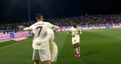 Cristiano Ronaldo a lovit din nou în Arabia Saudită! Hat-trick pentru portughez în 44 de minute